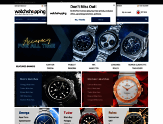 watchshopping.com screenshot