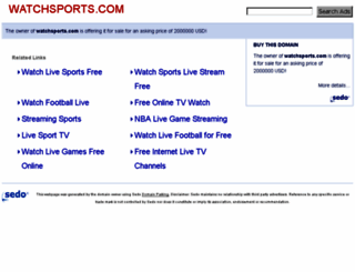 watchsports.com screenshot