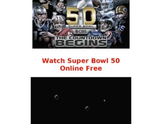watchsuperbowl50.com screenshot
