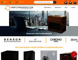 watchwinder.com screenshot