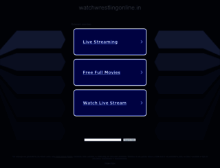 watchwrestlingonline.in screenshot
