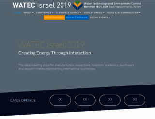 watec-israel.com screenshot