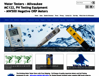 water-testers.com screenshot