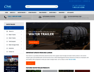 water-trailer.com screenshot