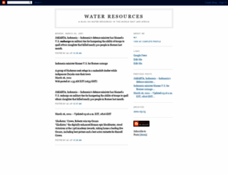 water.blogspot.com screenshot