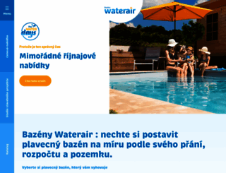 waterair.cz screenshot