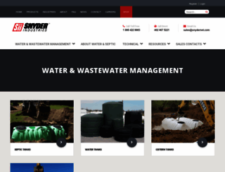 waterandseptictanks.com screenshot