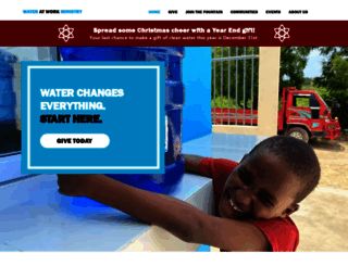 wateratworkministry.org screenshot