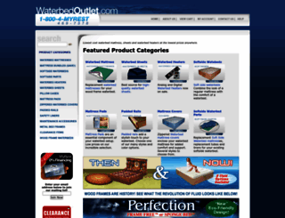 waterbedoutlet.com screenshot