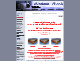 waterbedsetc.com screenshot