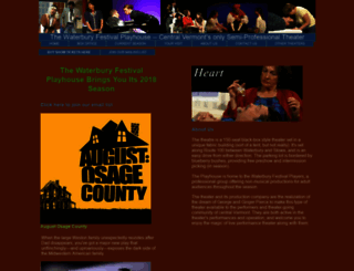 waterburyfestivalplayhouse.com screenshot