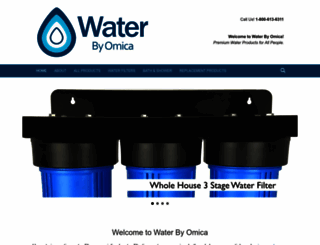 waterbyomica.com screenshot