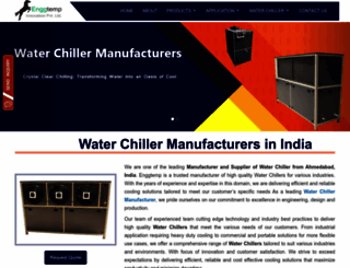 waterchiller.co.in screenshot