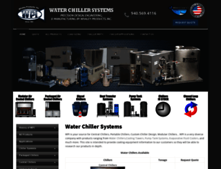 waterchillersystems.com screenshot
