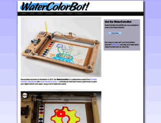 watercolorbot.com screenshot