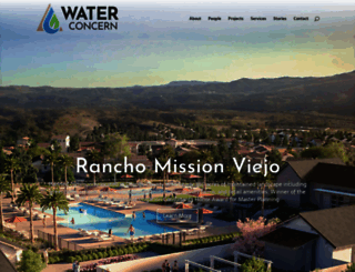 waterconcern.com screenshot