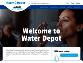 waterdepotaurora.com screenshot
