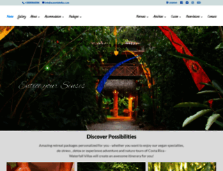waterfallvillas.com screenshot