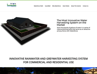 waterfence.com screenshot