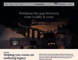 waterfieldadvisors.com screenshot