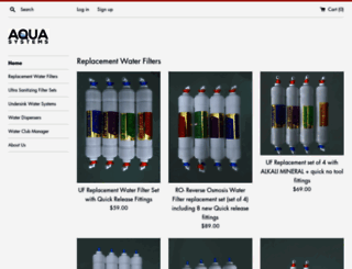 waterfilter.myshopify.com screenshot