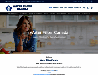 waterfiltercanada.com screenshot