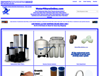 waterfiltersonline.com screenshot