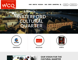 waterfordculturalquarter.ie screenshot