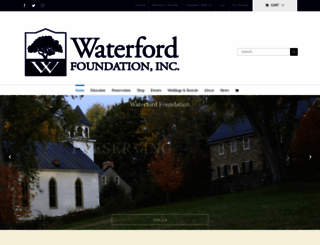 waterfordfoundation.org screenshot