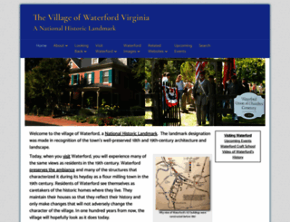 waterfordvillage.org screenshot