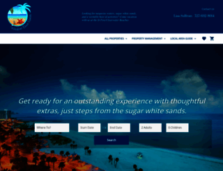 waterfrontbeachrentals.com screenshot