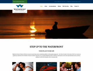 waterfronthotelandmarina.com screenshot