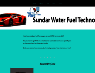 waterfueltechnology.wordpress.com screenshot