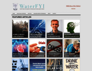 waterfyi.com screenshot
