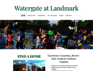 watergateatlandmark.com screenshot