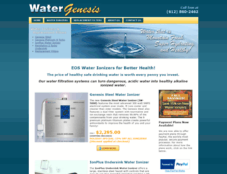 watergenesis.com screenshot