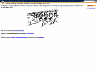 waterhistory.org screenshot