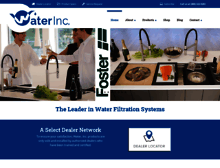 waterinc.com screenshot