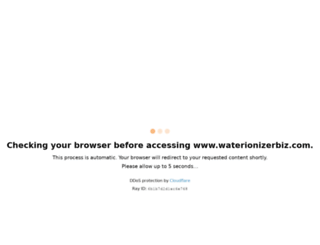 waterionizerbiz.com screenshot