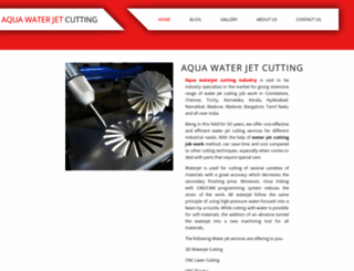 waterjetcutting.net.in screenshot