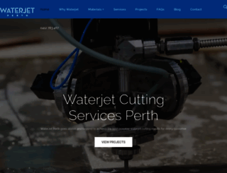 waterjetperth.com.au screenshot