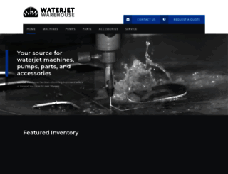 waterjetwarehouse.com screenshot