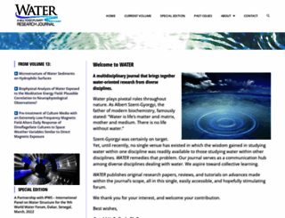 waterjournal.org screenshot