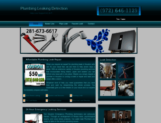 waterleakingdetection.com screenshot