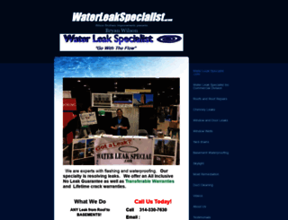 waterleakspecialist.com screenshot