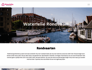 waterlelie-rondvaart.nl screenshot