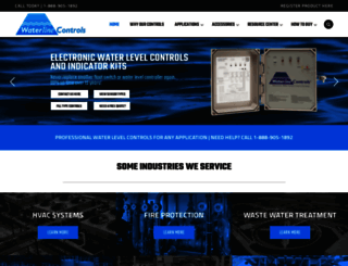 waterlinecontrols.com screenshot