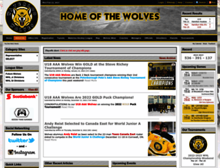 waterloominorhockey.com screenshot