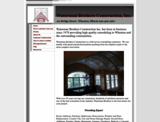 watermanbros.com screenshot