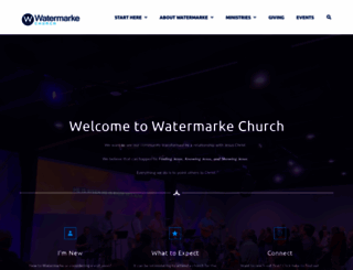 watermarkechurch.org screenshot